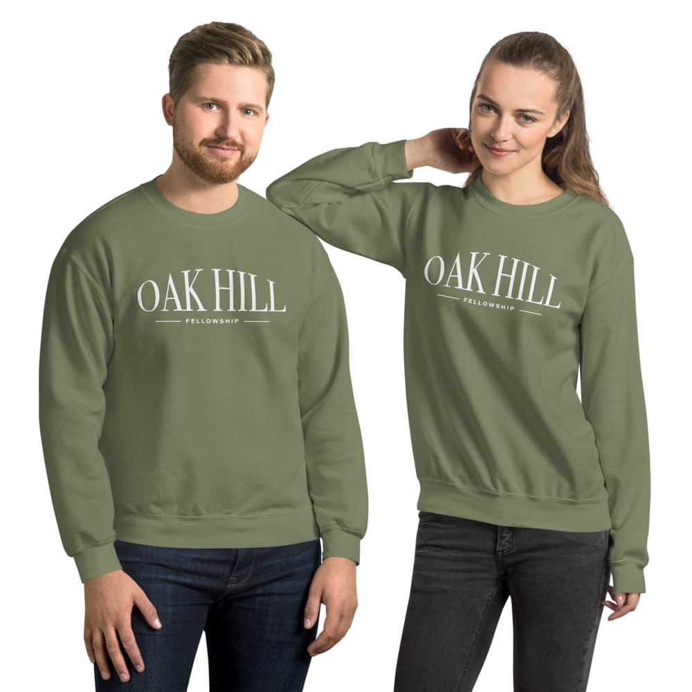 Oak Hill Print Crewneck Sweatshirt