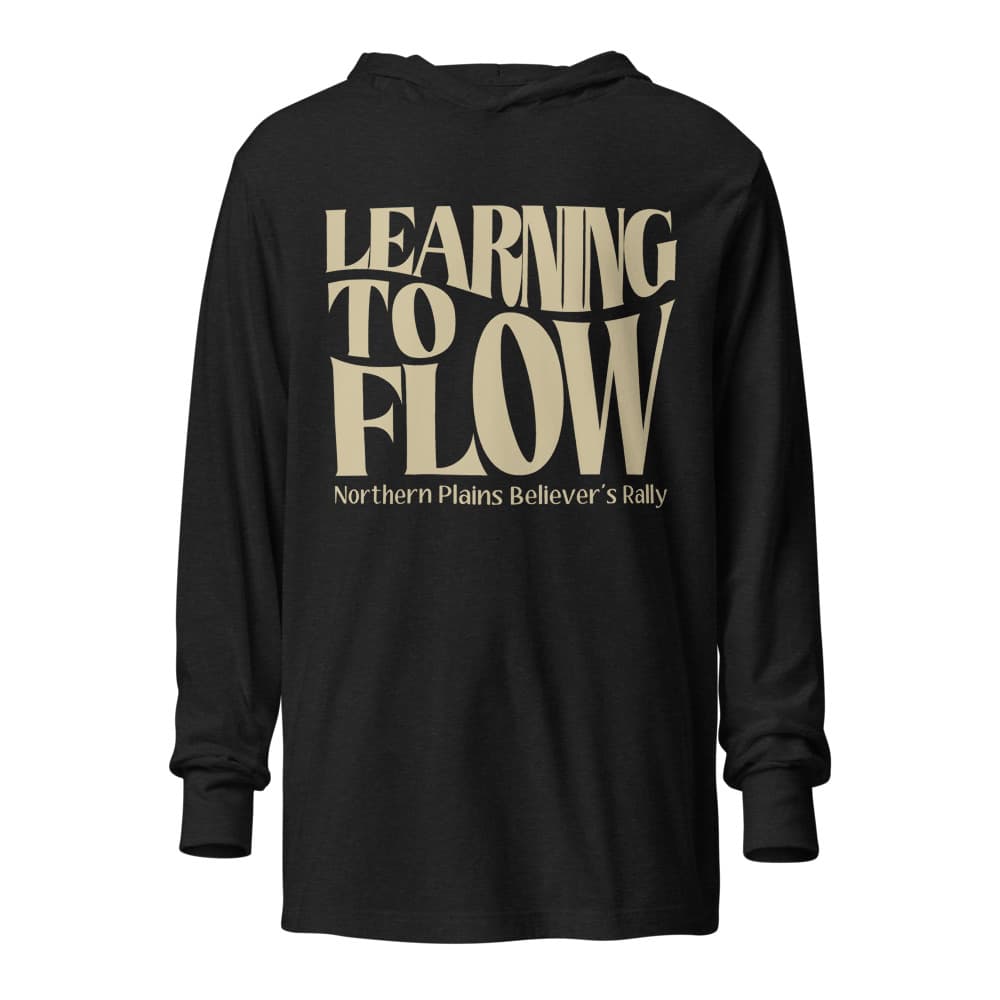 Believer's Rally Hooded Long Sleeve *Design on front*