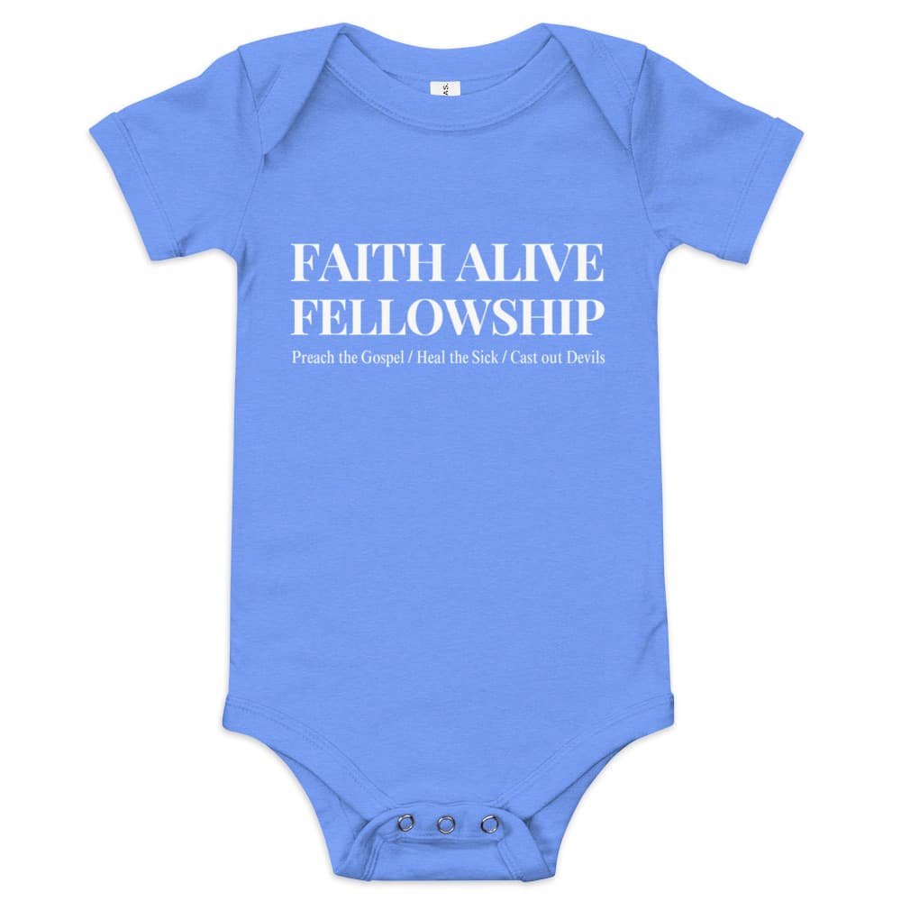 FAF Baby Jersey Short Sleeve One Piece