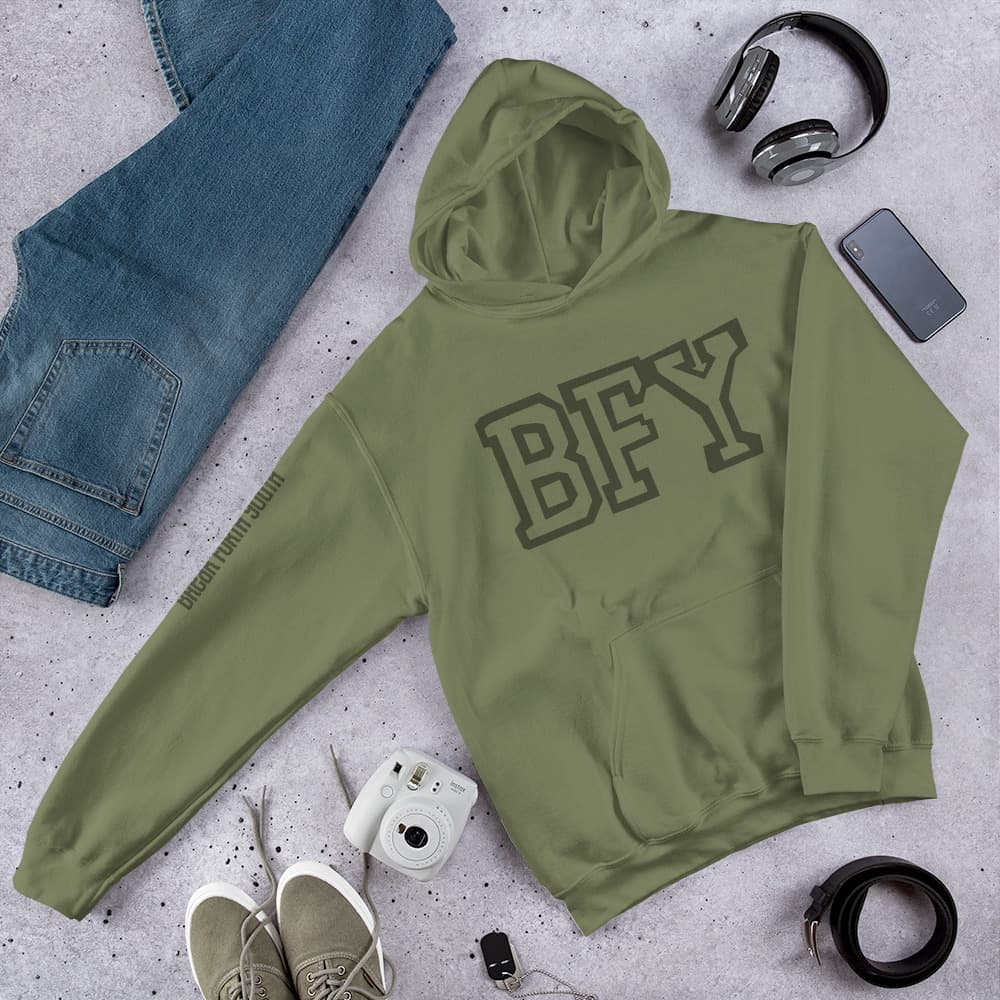 BFY Faded Logo Hoodie