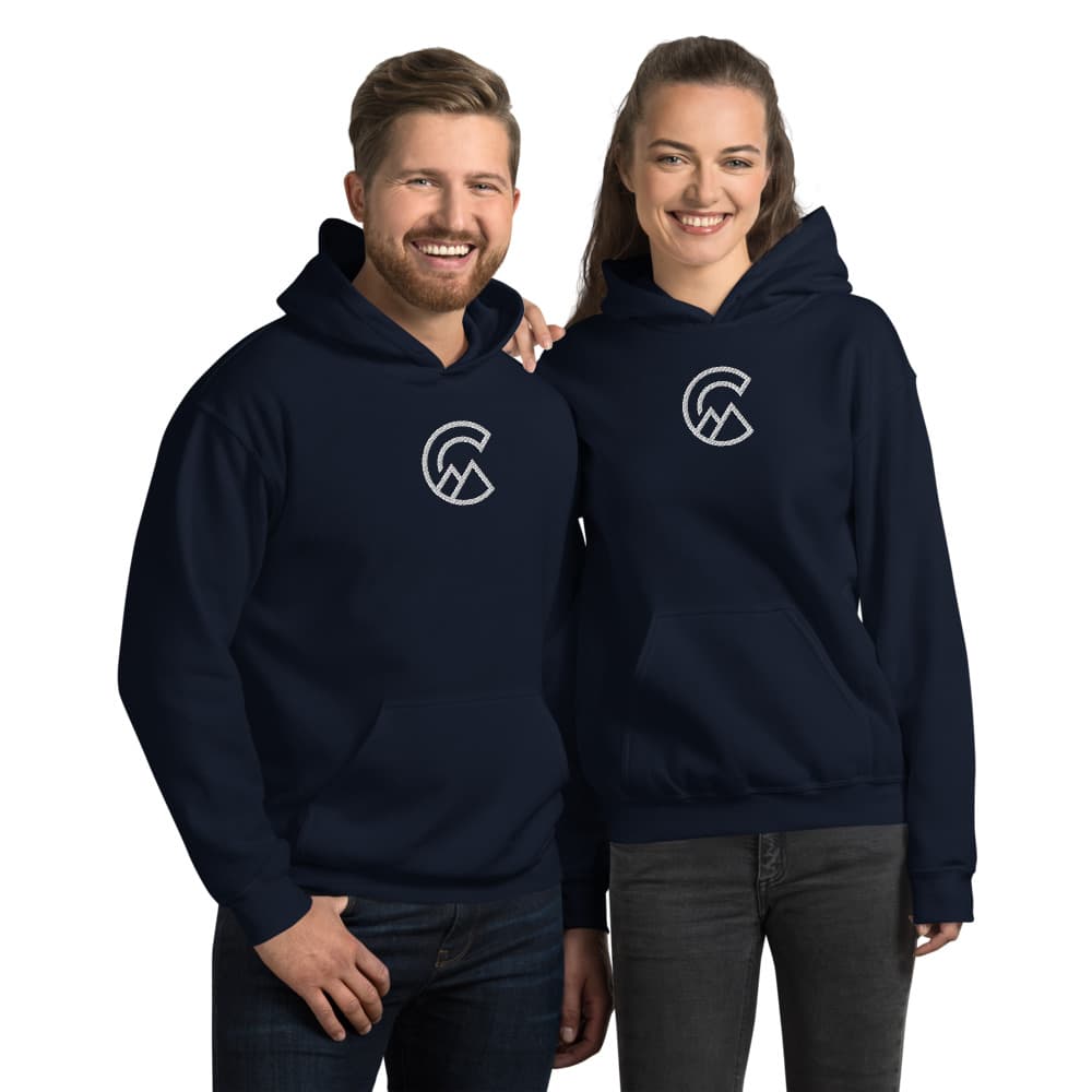 18500 Unisex Heavy Blend Hooded Embroidered