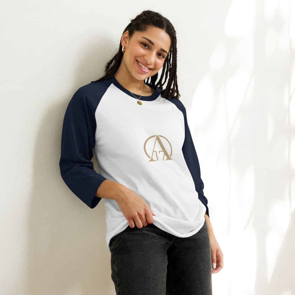 A17 male/female Fine Jersey Raglan Tee