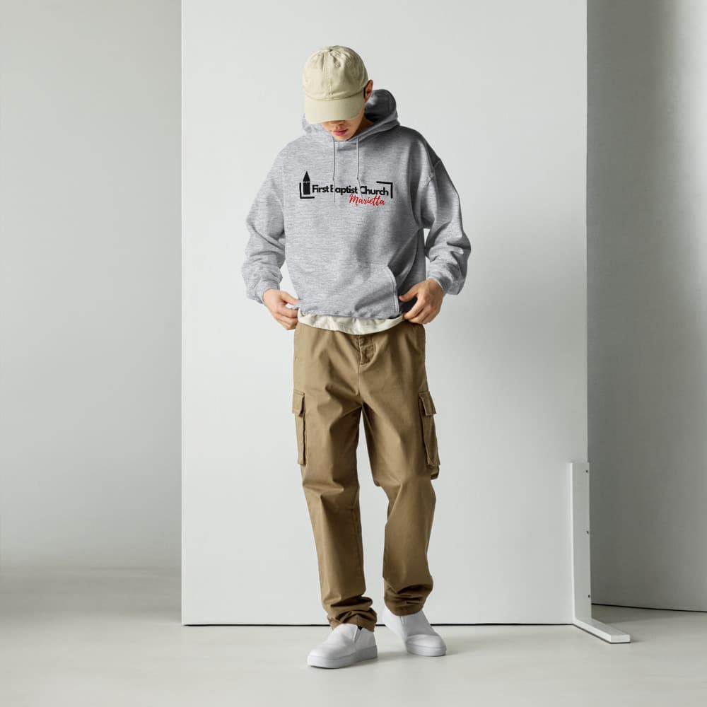 Hooded Sweatshirt Colored Logo
