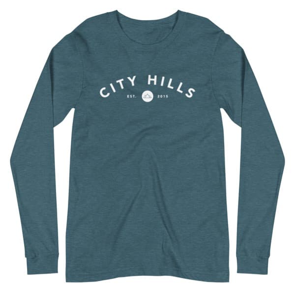 Small Logo Unisex Long Sleeve Shirt
